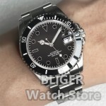 BLIGER 36mm 38mm NH35 Automatic Dive Watch For Men Small Size Diver Watch Ceramic Bezel Sapphire Glass Luminous Waterproof Watch