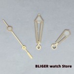 BLIGER watch hands green luminous for NH35 NH36 ETA 2824 2836 PT5000 Miyota 8205 8215 821A Mingzhu DG 2813 3804 movement