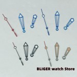 BLIGER watch hands green luminous for NH35 NH36 ETA 2824 2836 PT5000 Miyota 8205 8215 821A Mingzhu DG 2813 3804 movement