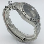 BLIGER 40mm /43mm Explore 2 Case Solid Bezel Sapphire Glass Fit NH34 NH35 NH36 ETA2824 PT5000 Miyota DG2813 3804 Movement
