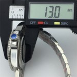 BLIGER 40mm Sapphire Glass Silver Case 904L Bracelet Fits NH34 NH35 NH38 ETA2824 2836 PT5000 Miyota 8215 DG2813 3804 Movement