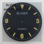 BLIGER 29mm Watch Dial 369 Numeral Retro Dial Luminous Fit NH35 NH36 Miyota8215 821A ETA2824 2836 PT5000 DG2813 Movement