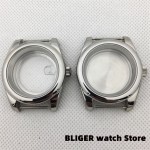 BLIGER 36mm/39mm stainless steel polished case sapphire glass fit NH35 NH36 ETA2824 PT5000 Miyota8205 8215 DG2813 3804 movement