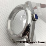 BLIGER 36mm/39mm stainless steel polished case sapphire glass fit NH35 NH36 ETA2824 PT5000 Miyota8205 8215 DG2813 3804 movement
