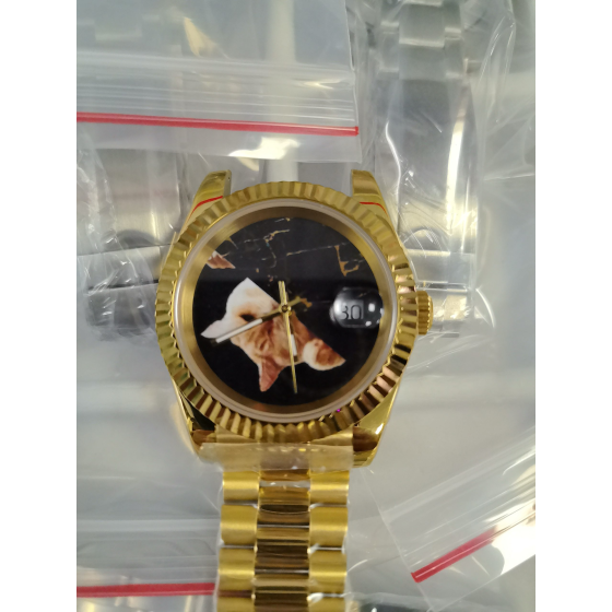 Dial printing, UV printing—$23. You must provide a file with the correct dial dimensions.